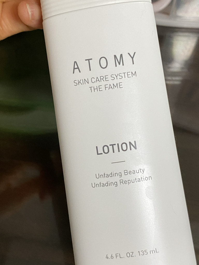 Real user review photo of The Fame Lotion