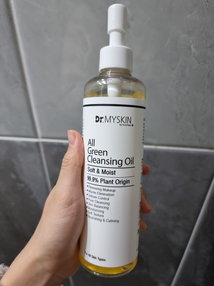 Real user review photo of All Green Cleansing Oil