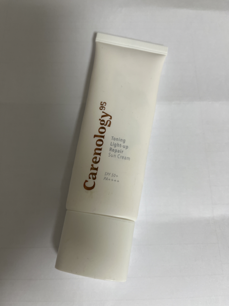 케어놀로지 (Carenology) 토닝 라이트업 리페어 선크림 [SPF50+/PA++++] review image