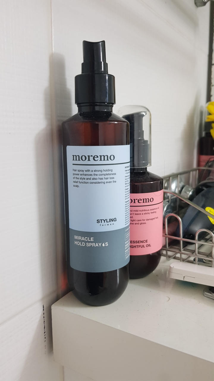 모레모포맨 (moremoformen) 미라클 홀드 스프레이 S review image