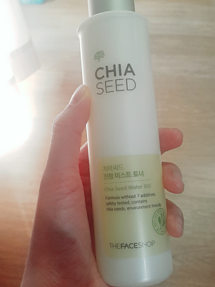 Real user review photo of Chia Seed Calming Mist Toner