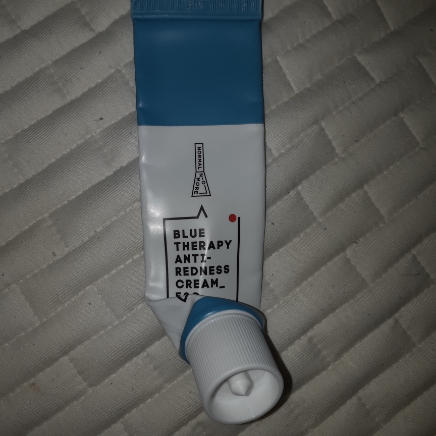 蓝色疗法褪红霜的真实用户使用照片