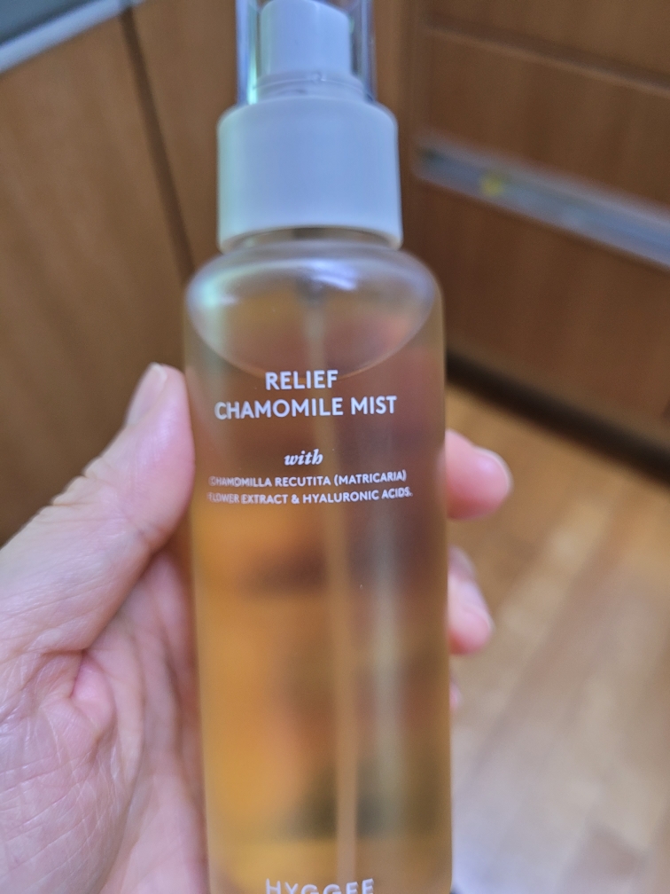 舒缓洋甘菊喷雾的真实用户使用照片