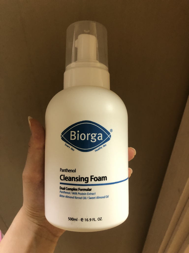 泛醇洁面乳的真实用户使用照片