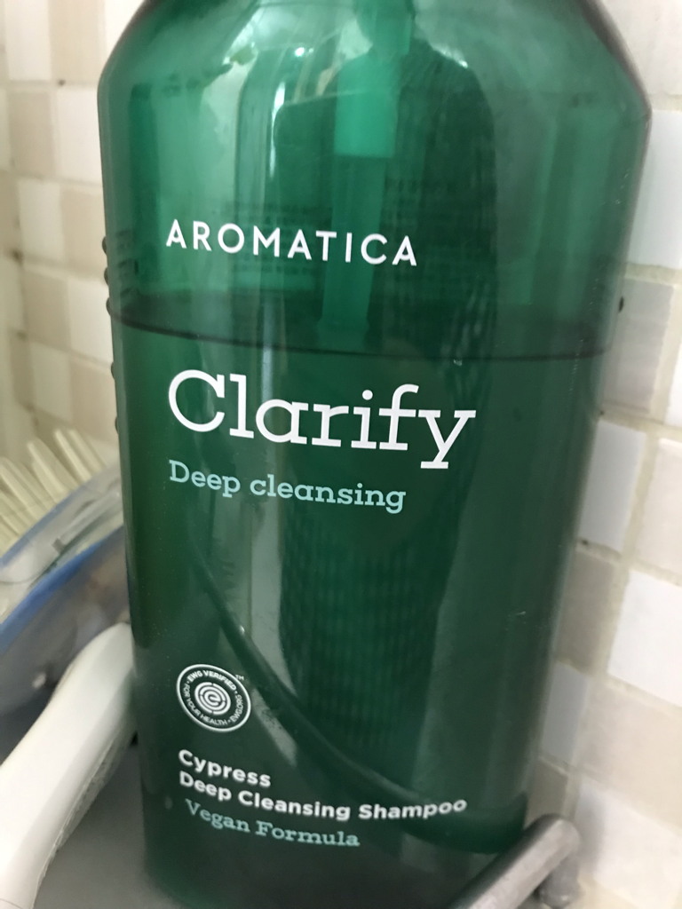 Real user review photo of Cypress Deep Cleansing Shampoo