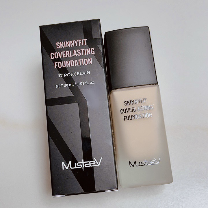 머스테브 (MustaeV) 스키니핏 커버래스팅 파운데이션 [SPF30/PA++] [17호 포슬린] review image