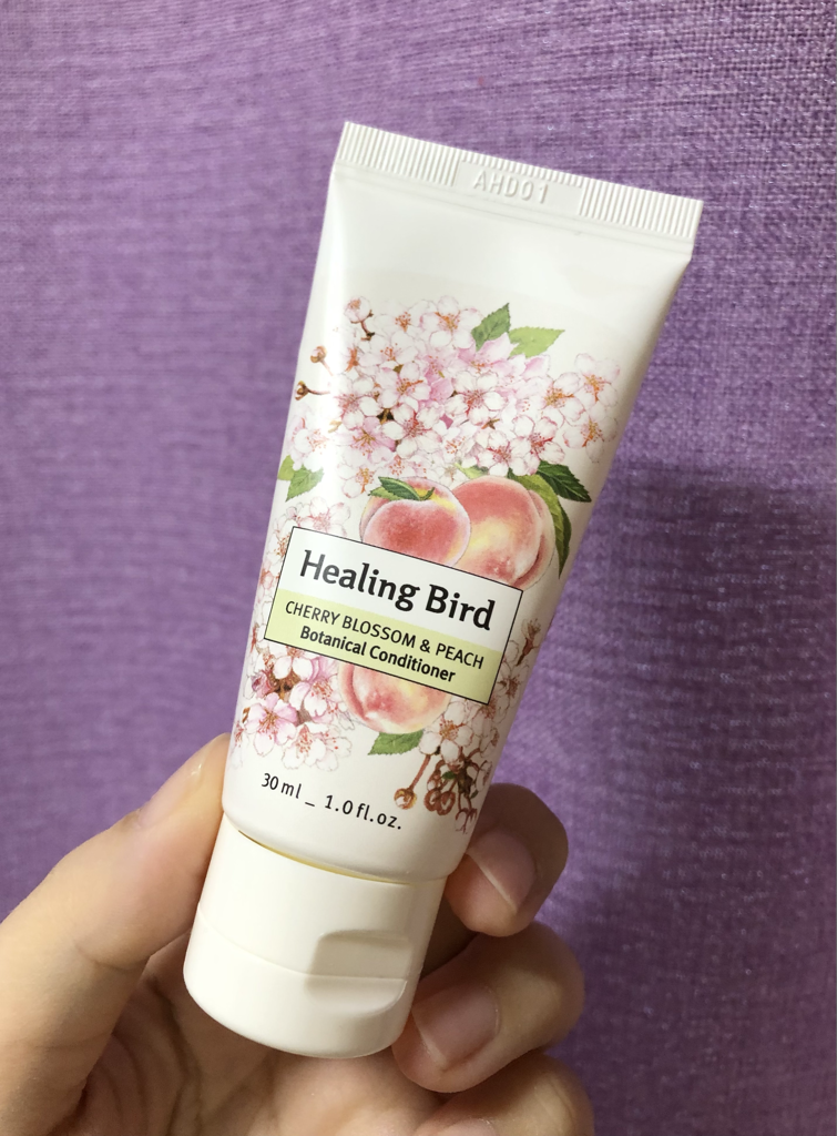 힐링버드 (HealingBird) (해외) 보태니컬 컨디셔너 [체리블라썸 & 피치 향] review image