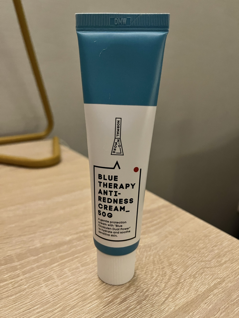 蓝色疗法褪红霜的真实用户使用照片