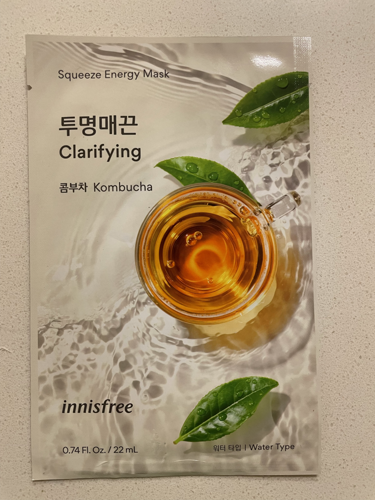 이니스프리 (INNISFREE) 스퀴즈 에너지 마스크 [콤부차] review image