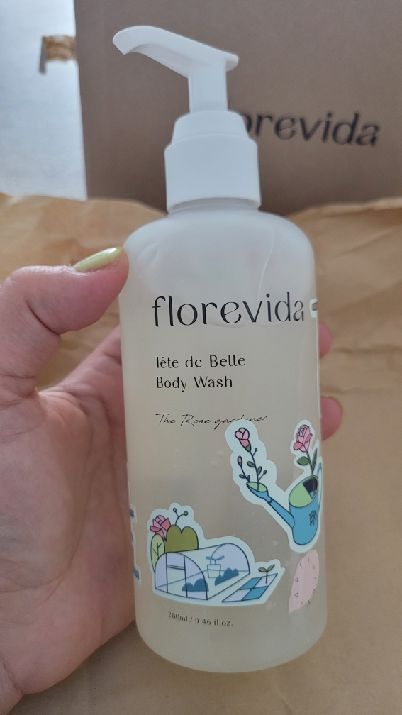 플로레비다 (florevida) 더로즈가드너 향기 좋은 비건 바디워시 [떼떼드벨르] review image