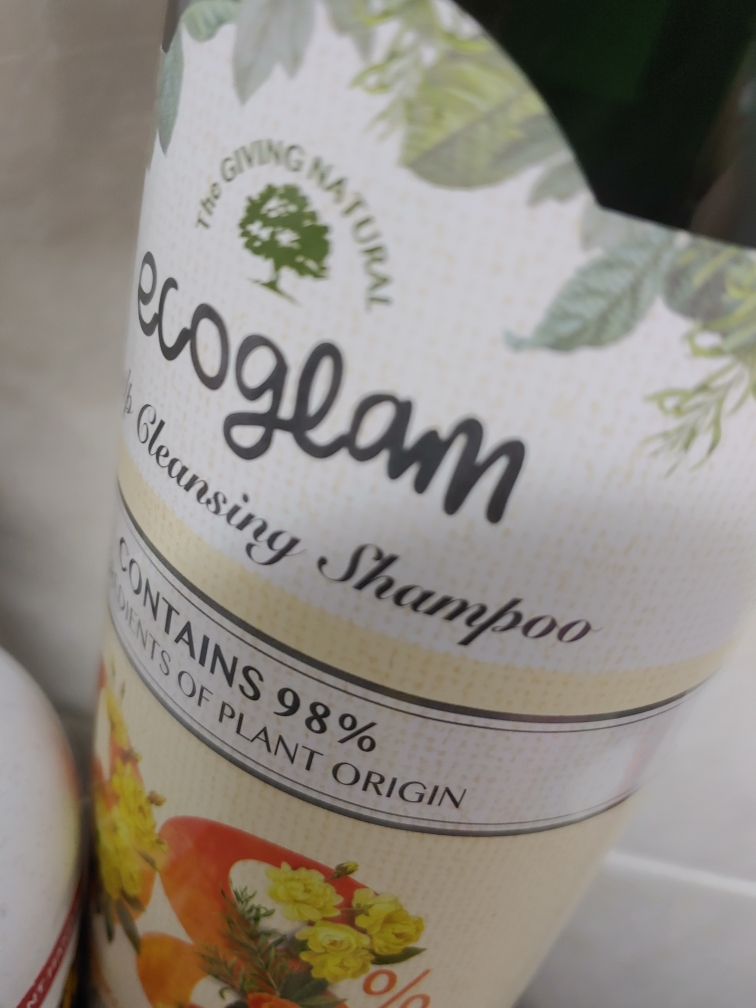 ecoglam 头皮清洁洗发水 [闪耀柑橘] common.review image