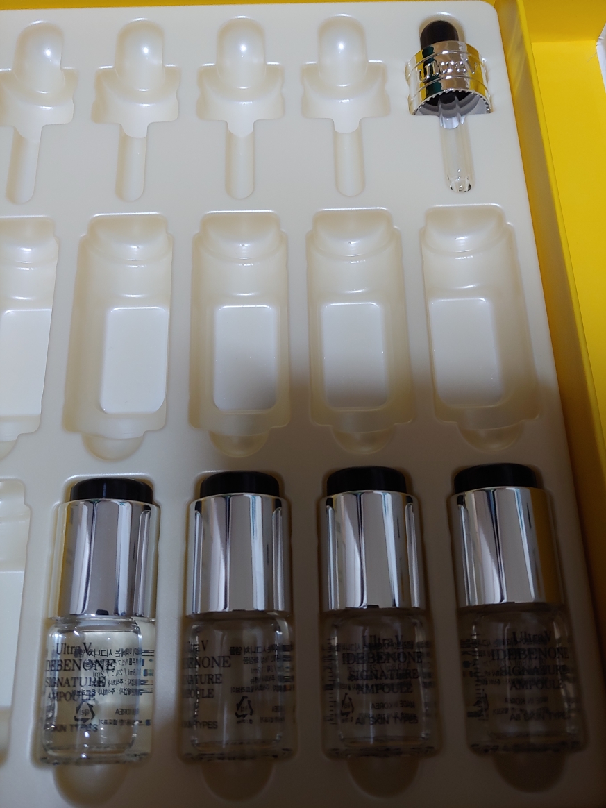 Real user review photo of Idebenone Signature Ampoule