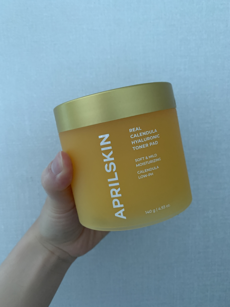 APRILSKIN Real Calendula Hyaluronic Toner Pad review image