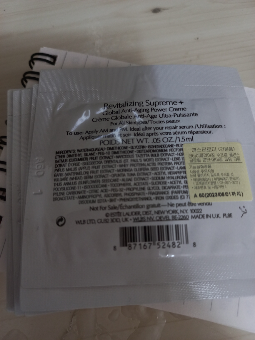 Real user review photo of Revitalizing Supreme+ Global Anti-Aging Power Cream