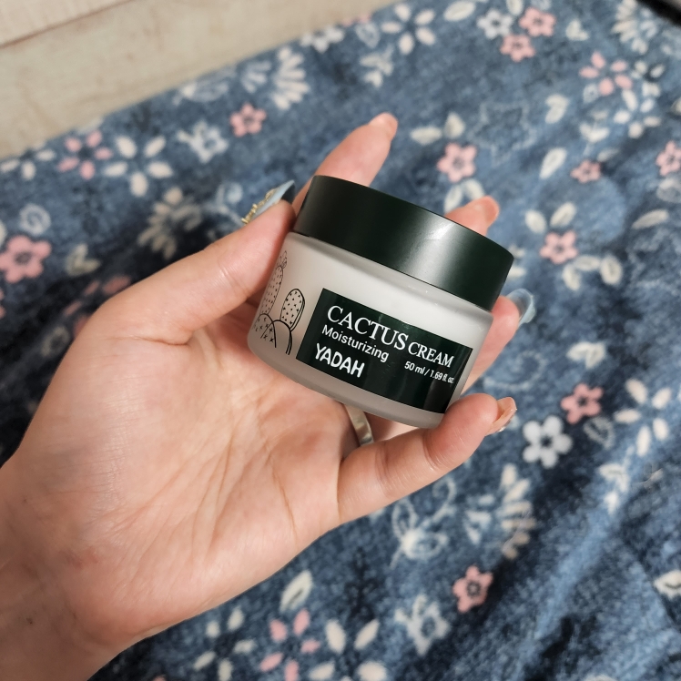 仙人掌保湿霜的真实用户使用照片