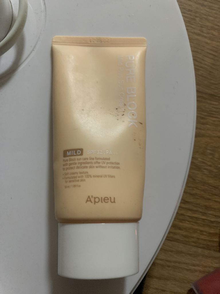 A'pieu Pure Block Mild Plus Sun Cream [SPF32/PA++] review image