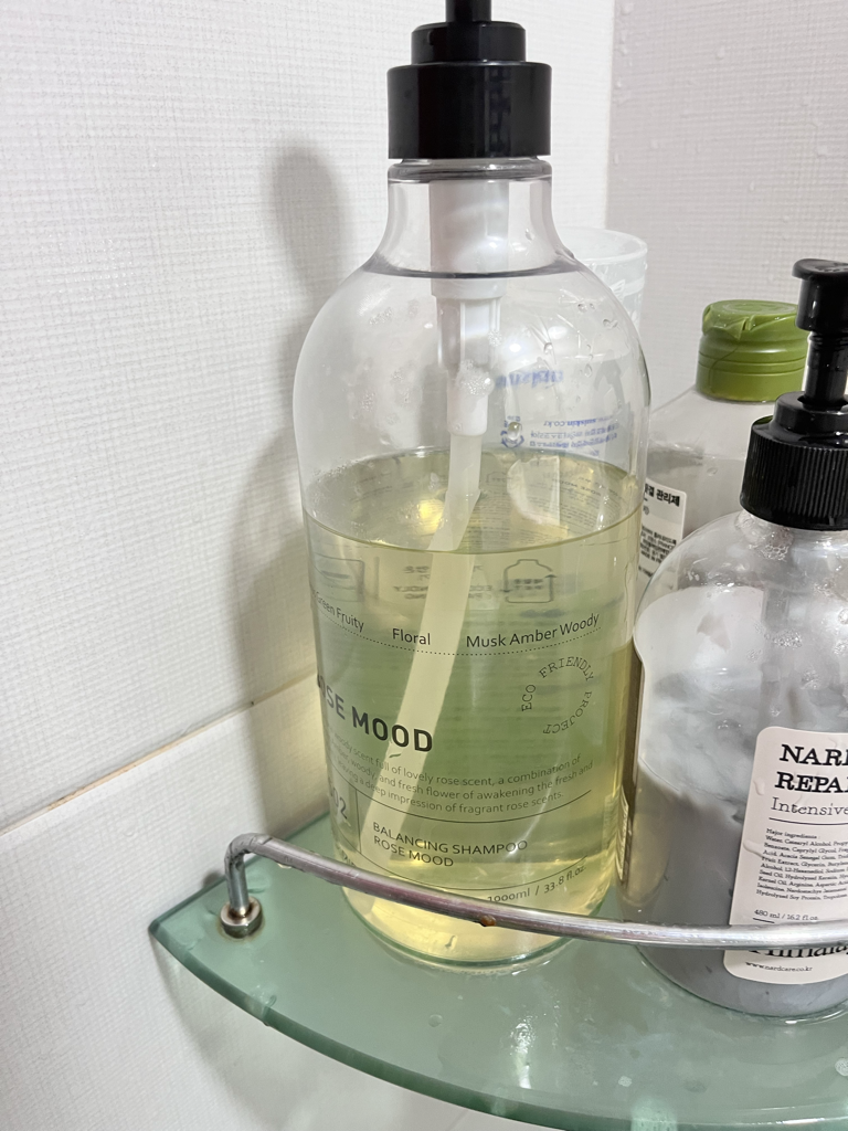 平衡洗发水[玫瑰香]的真实用户使用照片