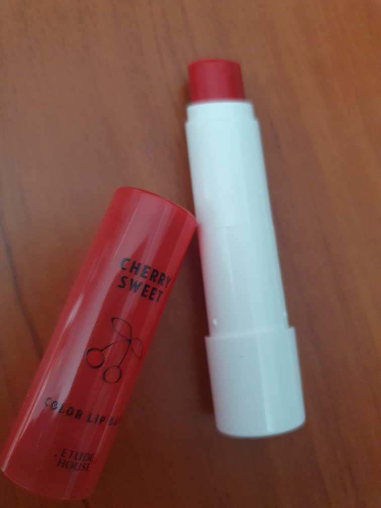 ETUDE 樱桃色润唇膏 [RD301 诱人樱桃] common.review image