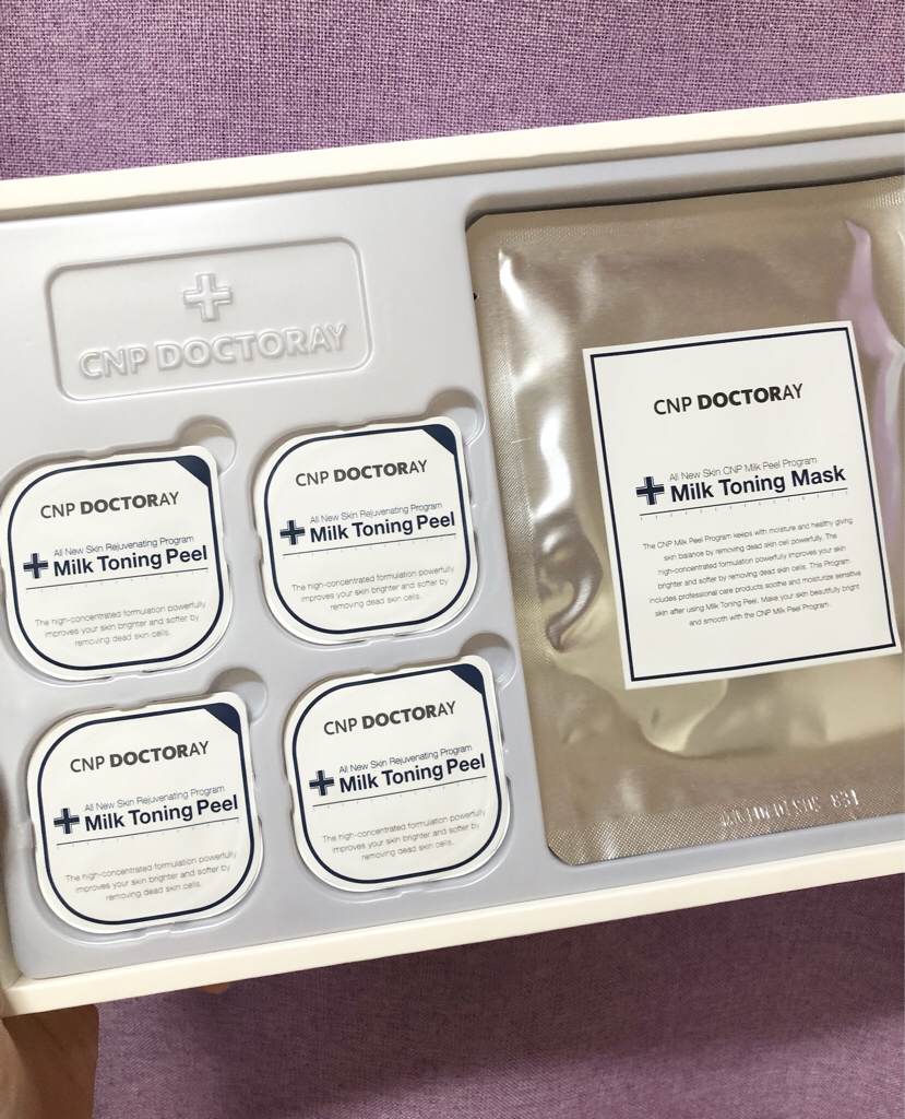 CNPLaboratory Milk Toning Peel Plus review image