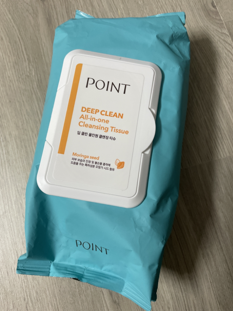 深层清洁一体式洁面湿巾的真实用户使用照片