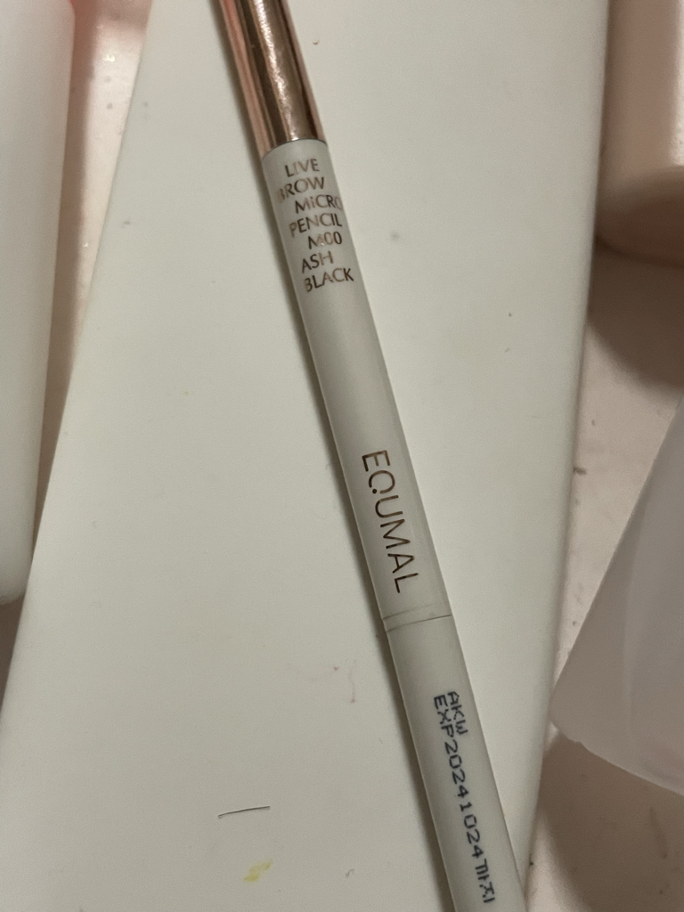 에크멀 (EQUMAL) 라이브 브로우 마이크로 펜슬 [M00 애쉬블랙] review image