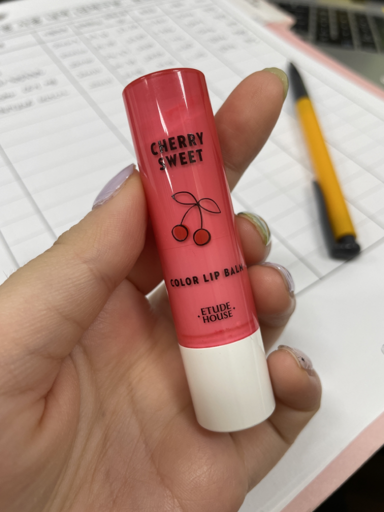 ETUDE 樱桃色润唇膏 [RD301 诱人樱桃] common.review image