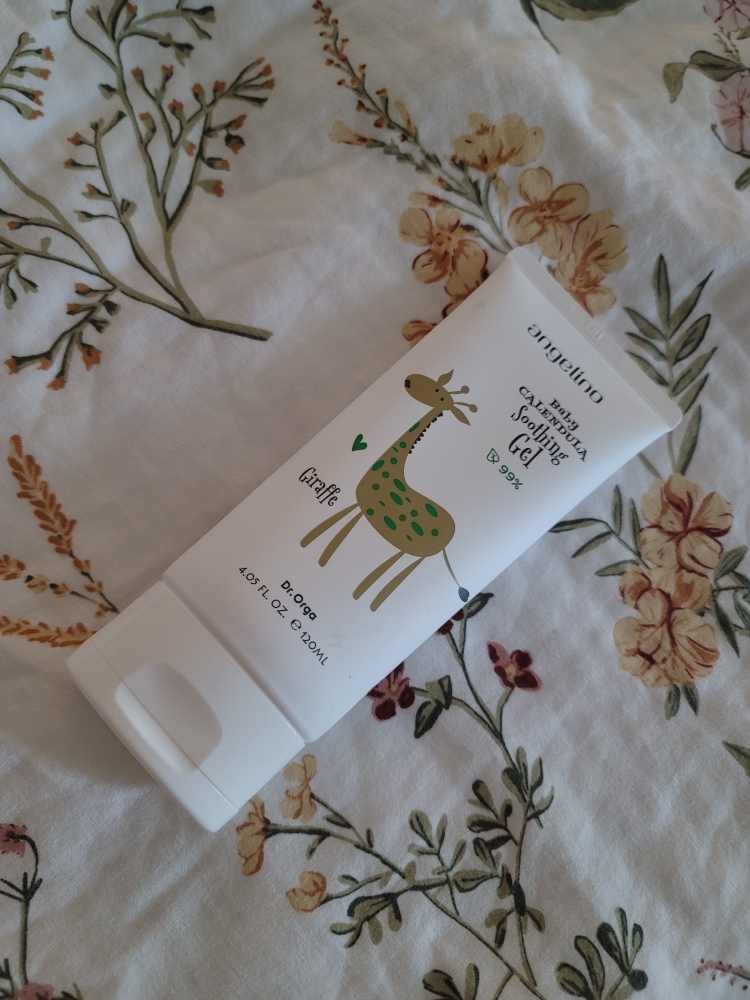 Real user review photo of Angelino Baby Calendula Soothing Gel