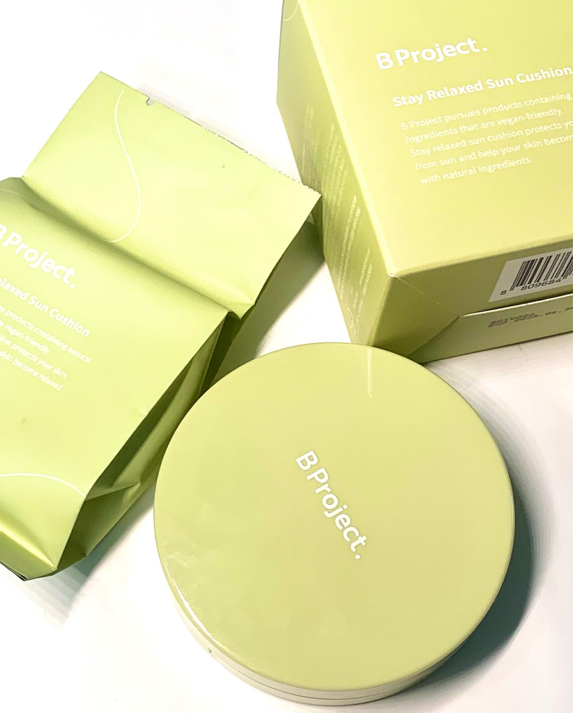비프로젝트 (BProject) 스테이 릴렉스드 선쿠션 [SPF50+/PA++++] review image