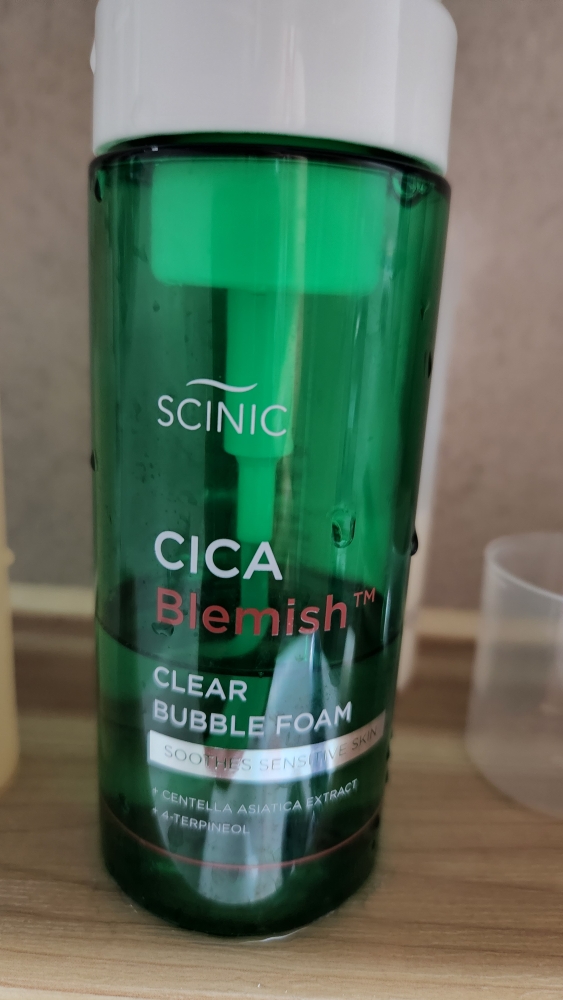 SCINIC Cica Blemish Clear Bubble Foam review image