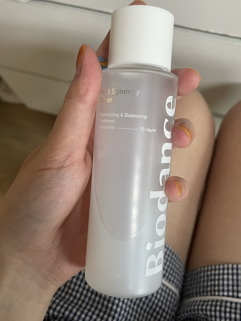 第一协同化妆水的真实用户使用照片