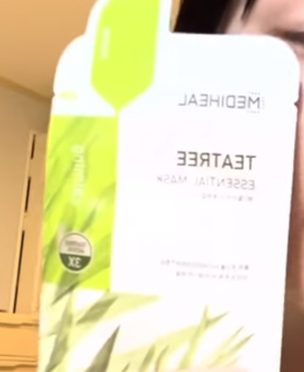Real user review photo of Tea Tree Care Solution Essential Mask EX