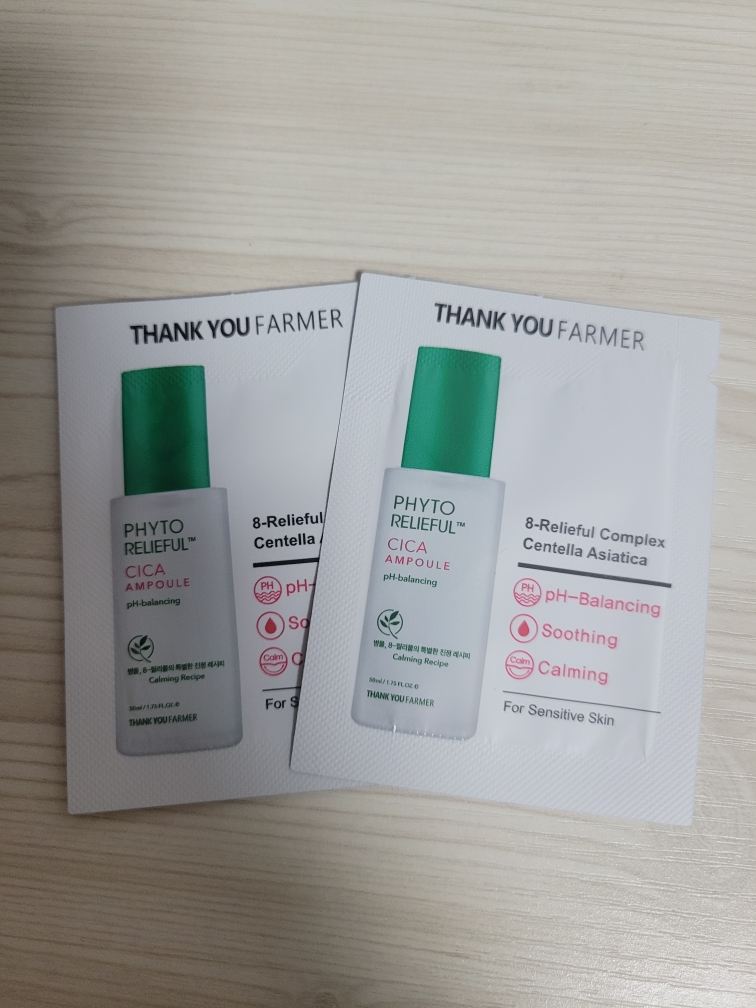 Phyto Relief™ Cica 安瓿瓶的真实用户使用照片