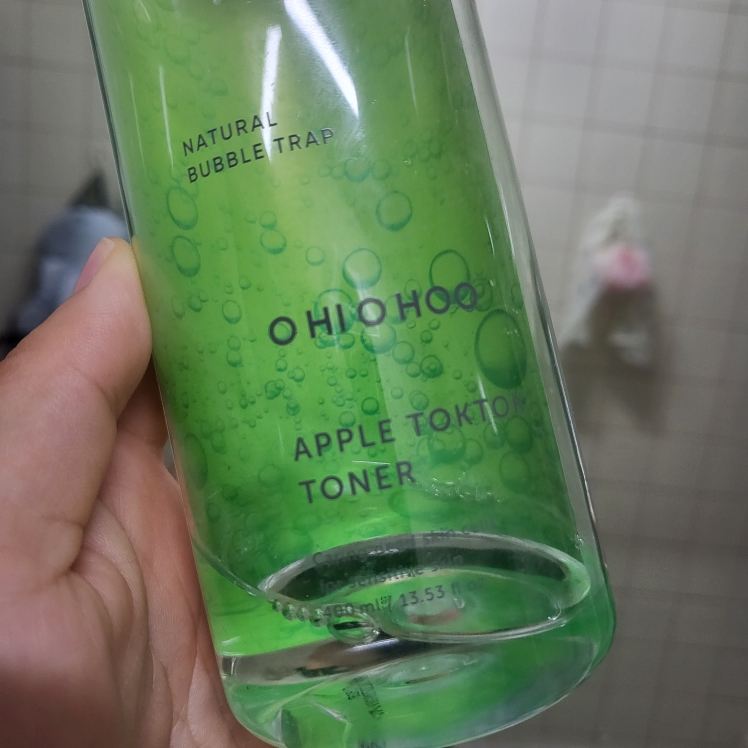 Real user review photo of Apple Toktok Toner