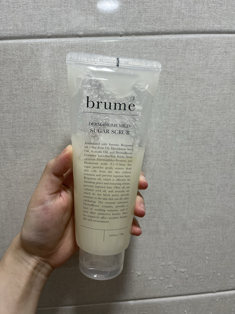 브룸 (brume) 더마바이옴 마일드 슈가스크럽 review image