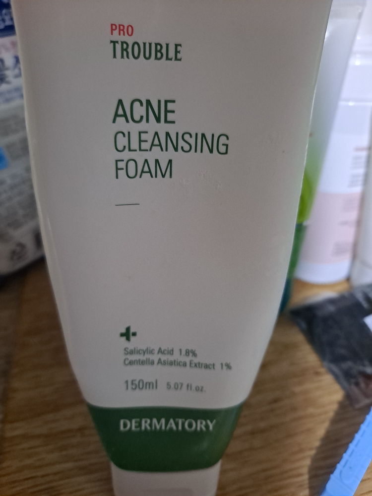 专业祛痘洁面乳的真实用户使用照片