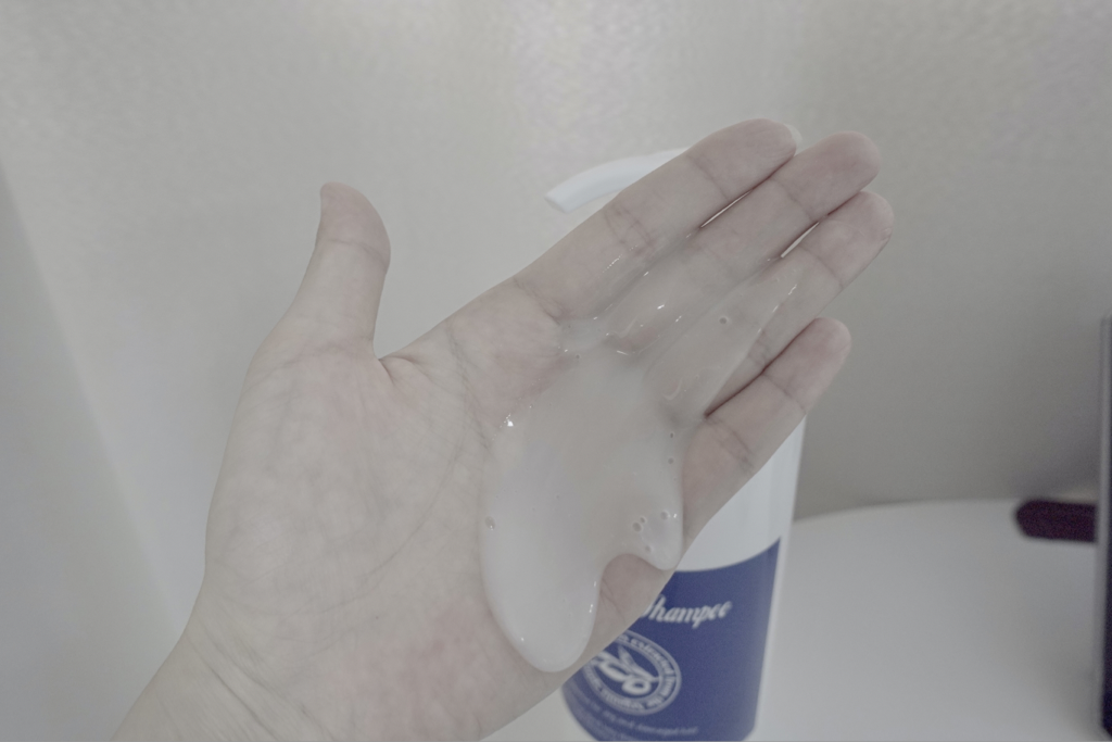 蓝标阿甘大容量洗发水的真实用户使用照片