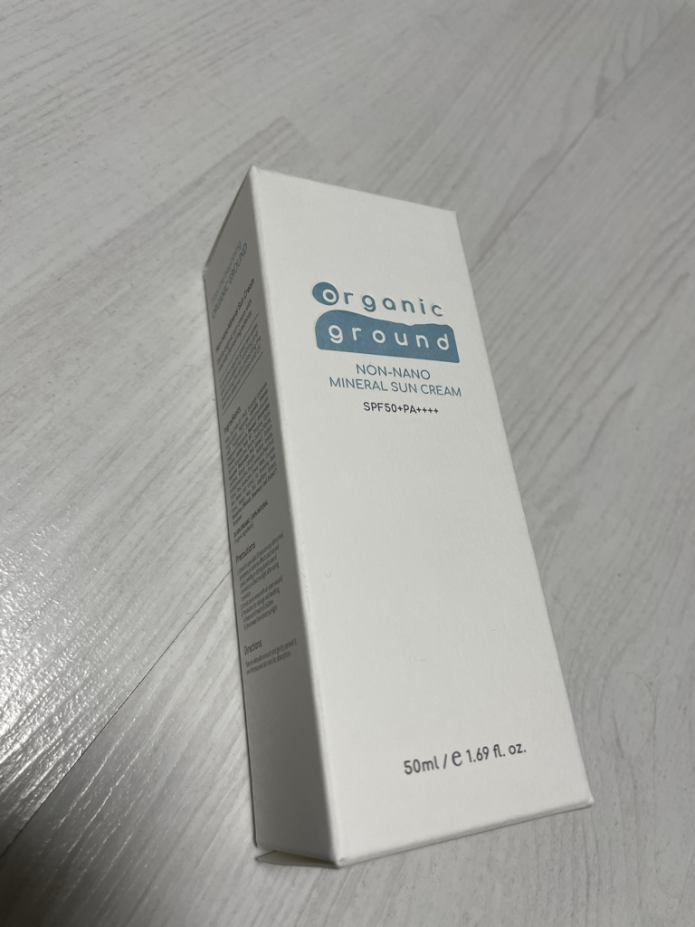 오가닉그라운드 (organicground) 논나노 미네랄 선크림 [SPF50+/PA++++] review image