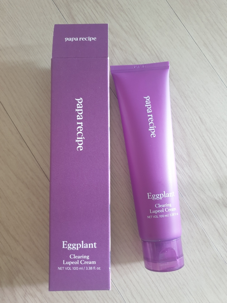 Real user review photo of Eggplant Clearing Lupeol Cream