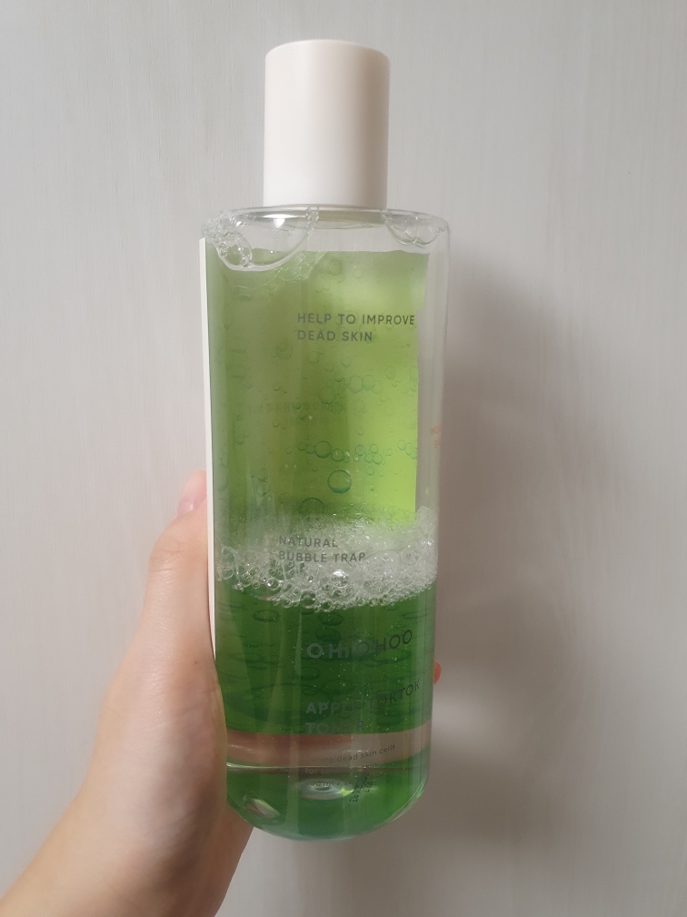 Real user review photo of Apple Toktok Toner