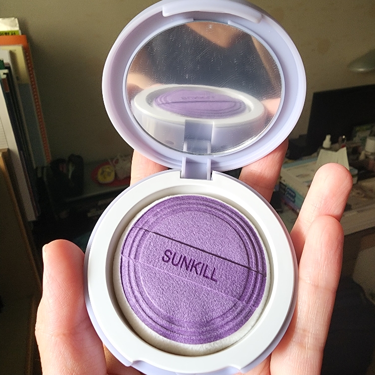 天然100%德玛防晒矿物粉底霜 [SPF46/PA+++]的真实用户使用照片