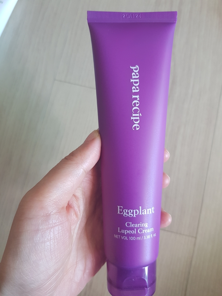 Real user review photo of Eggplant Clearing Lupeol Cream