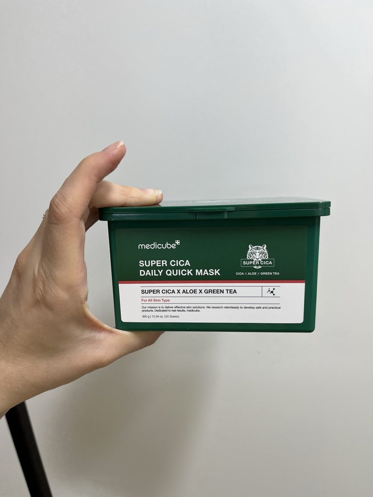 medicube Super cica Daily Quick Mask review image