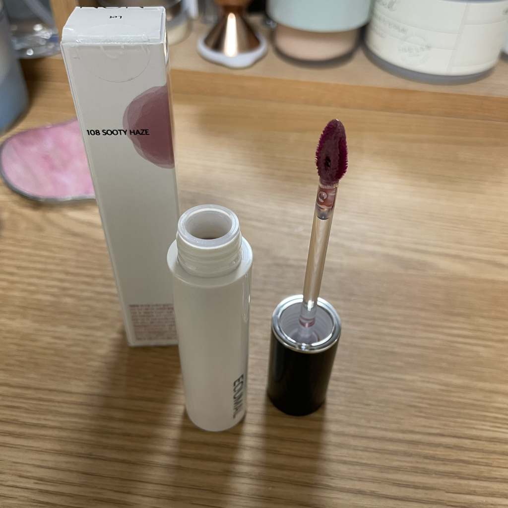 非分区光泽唇彩 [#108 柔和薄雾]的真实用户使用照片