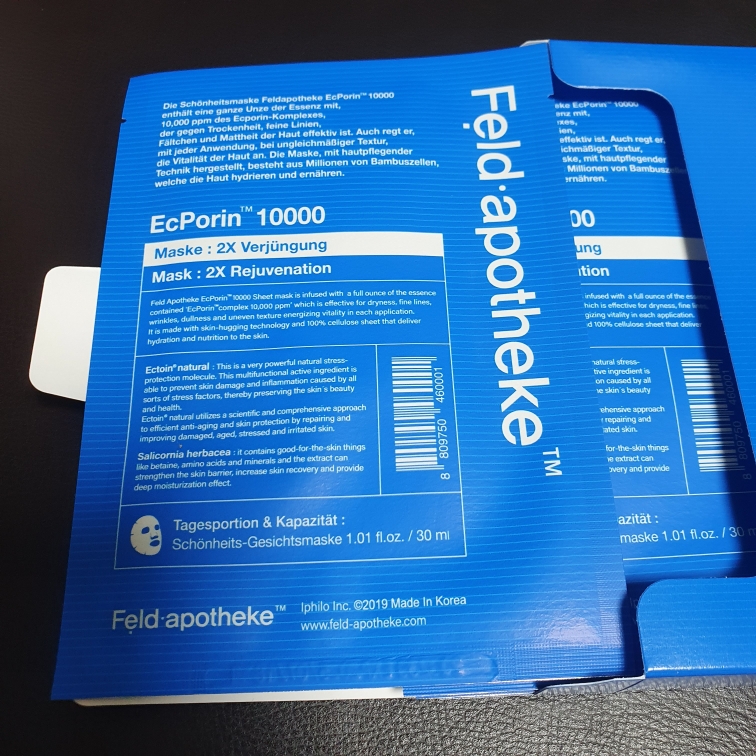 Exforin 10000 片装面膜的真实用户使用照片