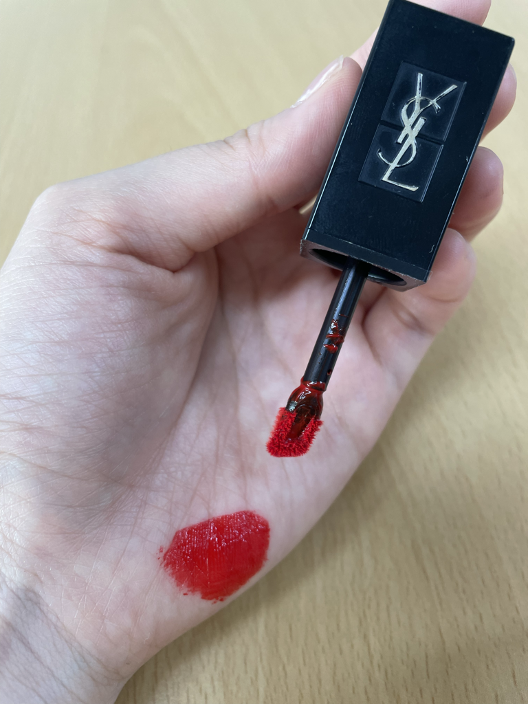 Dior Couture Velvet Tint [201 Rouge Dior]的真实用户使用照片