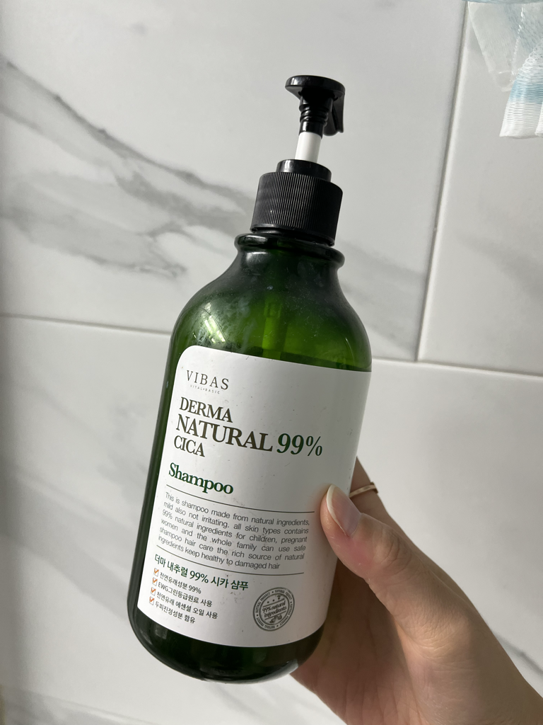 Derma Natural 99% 乳木果洗发水的真实用户使用照片