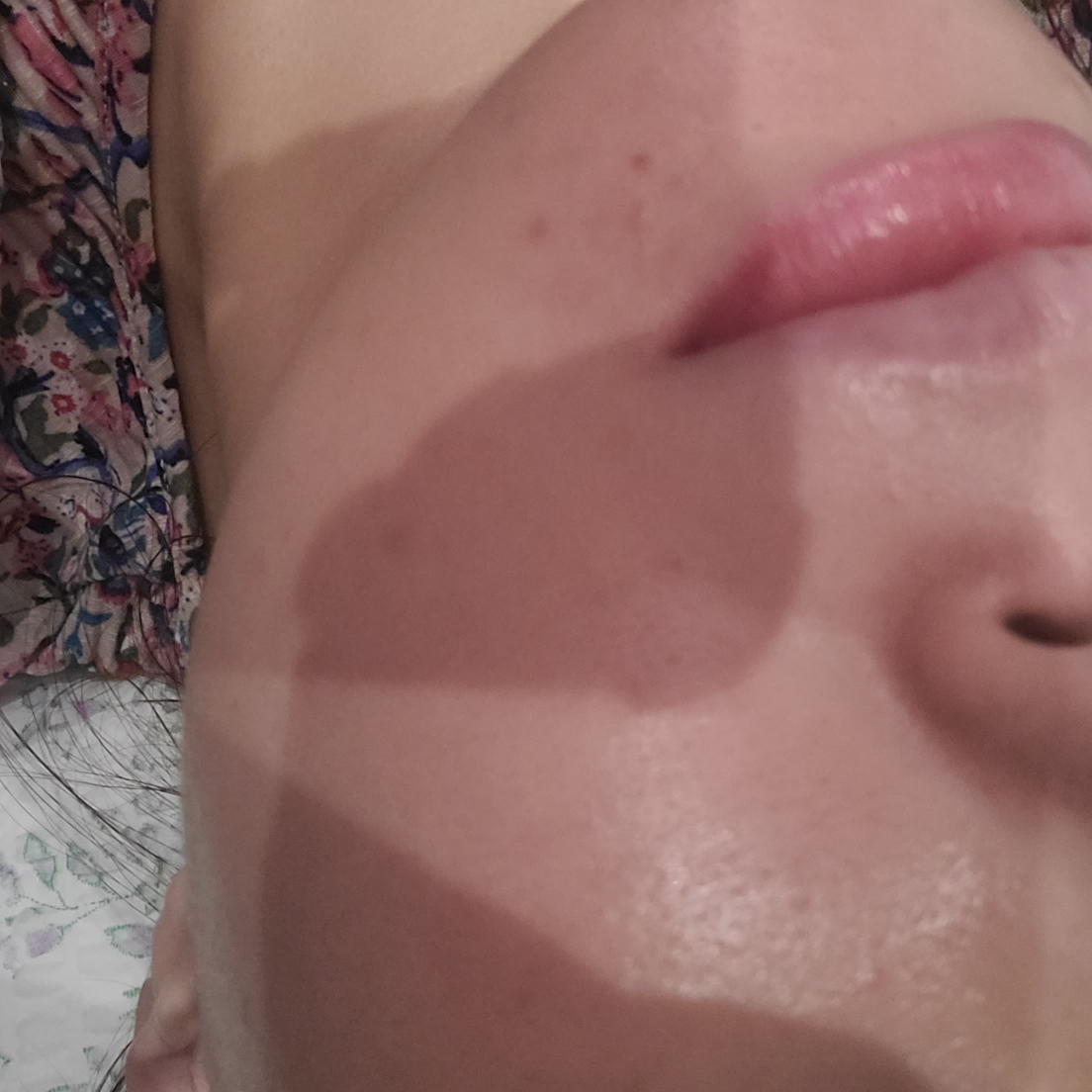 Real user review photo of PEPTA LIFTING AMPOULE MASK