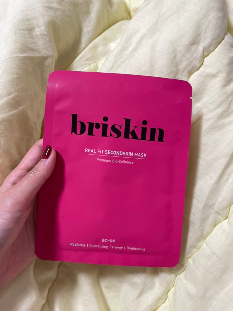 브리스킨 (briskin) 리얼 핏 세컨드 스킨 바이오셀룰로오스 마스크 [톤업광채] review image