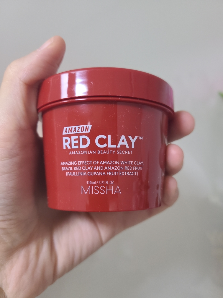 미샤 (MISSHA) 아마존 레드 클레이™ 모공 마스크 review image