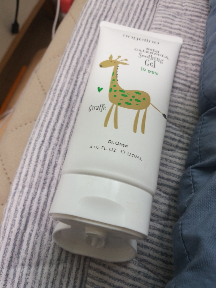 Real user review photo of Angelino Baby Calendula Soothing Gel